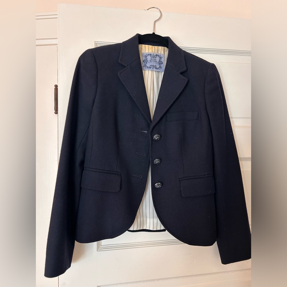 Navy Women’s Brooks Brothers Vintage Blazer
